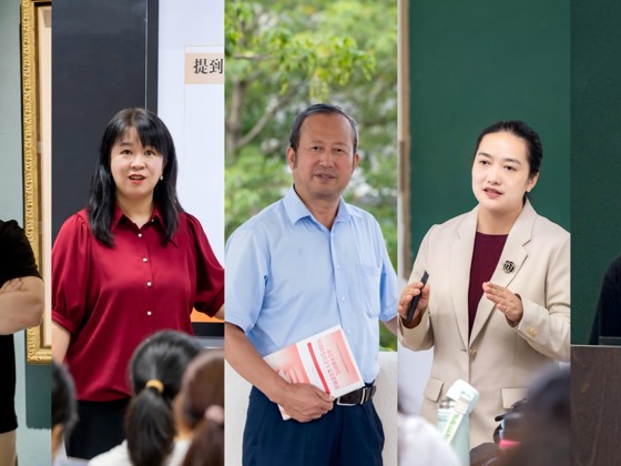 今天，三代教师接力营业！